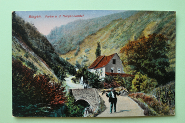Ansichtskarte AK Bingen Bingerbrück 1910-1925 Morgenbachtal Haus Mühle Architektur Ortsansicht Rheinland Pfalz